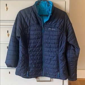 Eddie Bauer Quilted reversible jacket